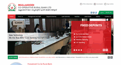Desktop Screenshot of mullakkodibank.com