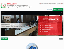 Tablet Screenshot of mullakkodibank.com